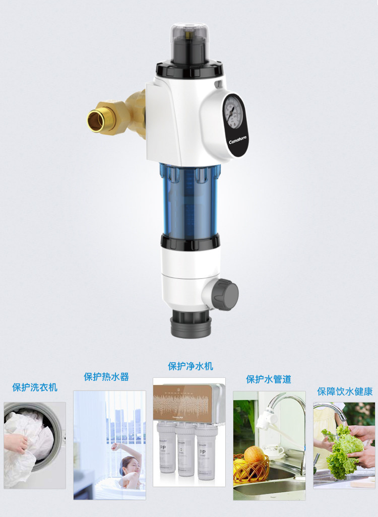 canature open energy CQZ-04EB7 type kitchen drinking water environment friendly and beautiful atmosphere efficient filter Family water purification