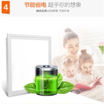 Opp lighting flat panel light kitchen integrated ceiling light aluminum gusset led light bathroom recessed square light 1516A