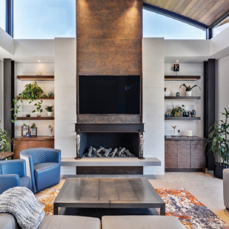 Techsize Desses Volcanic Brown Volcanic Red Volcanic Ash TV Background Wall Kitchen Bathroom CounterTop