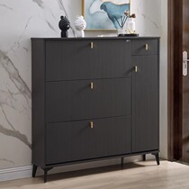 Ouya Yijia ultra-thin shoe cabinet home door large capacity entrance hall cabinet modern light luxury 17cm simple entry