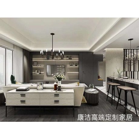 Kangjie board adopts Jilin Sengong Lushuihe EO grade board Kangjie wardrobe door KJ-035