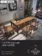 1,6 метра Большой каменная тарелка чайная стола + закрытый кресло + 4 кресла полумесяца