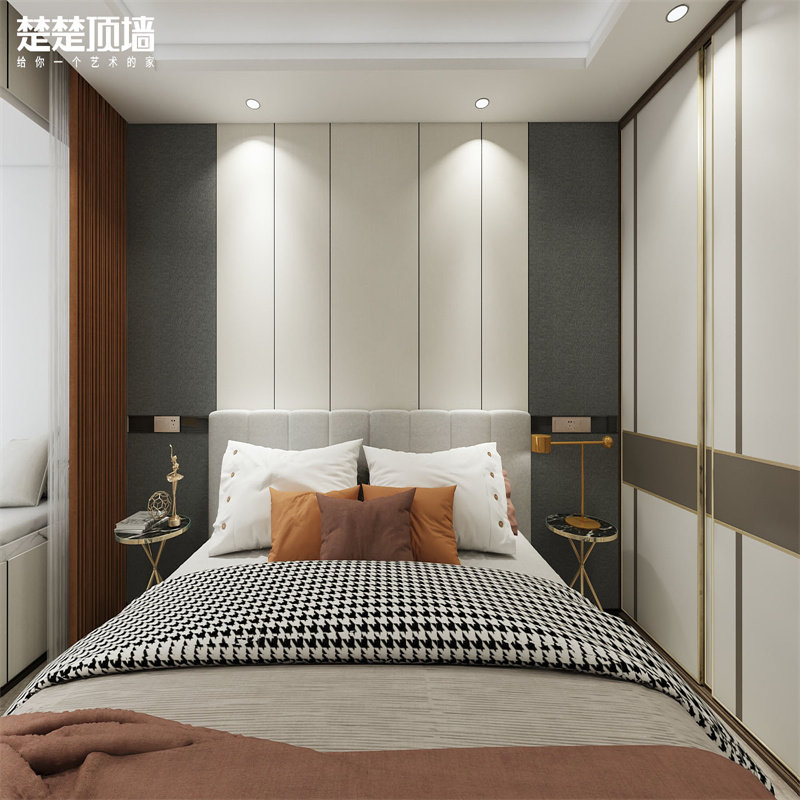 Tsuchu Top Wall Image Wall Custom Tv Background Wall Sofa Background Wall Custom Bedroom Wall Panel 60 flat-Taobao