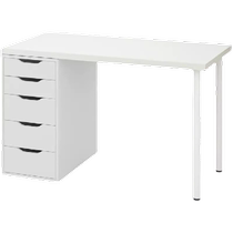 Haosha Desk Simple White Computer Desk Childrens Study Desk Student Writing Desk Double Long Table Simple Desk
