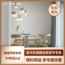 Sky Ocean Wall Cloth Seamless Bedroom Background Wall Light Luxury Wall Cloth Glue-free Ironing on the Wall Non-Wallpaper DFR1022