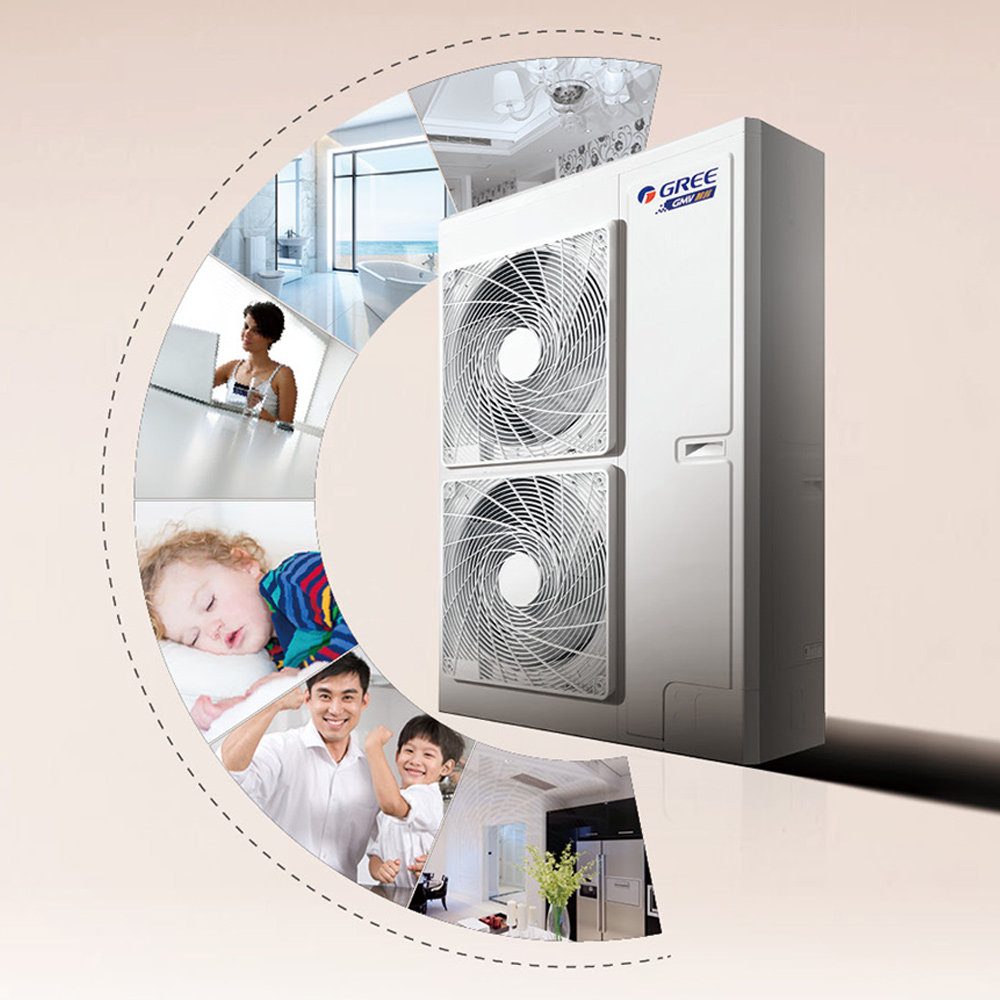 Gree Zhirui Central Air Conditioning 160 One-To-Five + Full Heat Exchange Haze Removal Fresh Air Purifier
