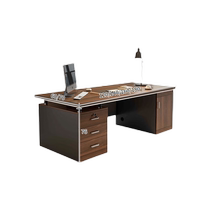 Mrs. Ankes desk boss desk large desk office staff computer desk simple modern executive desk Y