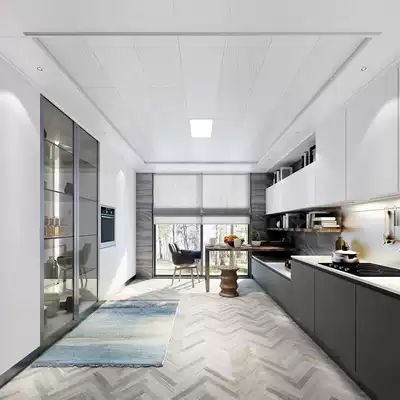 Oppe Gusset-TKB-115A-01 aluminum gusset recessed gusset plank for kitchen dressing room