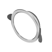 Hong Kong Bo downlight embedded household LED spotlight ceiling light three-color living room ceiling light luxury hole light hole light simple light