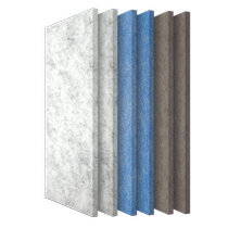 House doctor polyester fiber sound-absorbing board kindergarten wall flame retardant bedroom home self-adhesive sound insulation board material