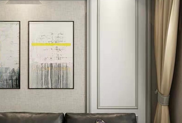 TATA wooden door TV background wall living room background wall custom decorative wall panel No. 5 package (820) DN