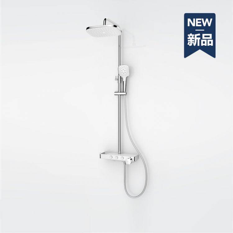 Hegii Bathroom Thermostatic storage platform Bathroom shower Practical shower Water and oxygen mix 115-333B