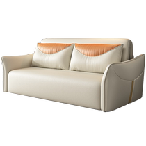 Gloria Star Intelligent Remote Control Sofa Bed Italian Simple Small Apartment Living Room Balcony Multifunctional Solid Wood Retractable Bed