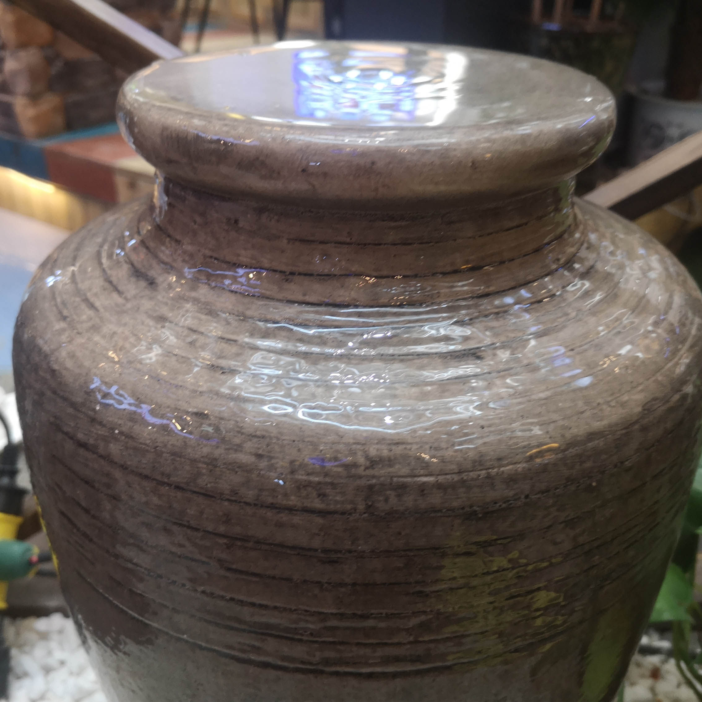 Kunming Tongcheng Fountain Living Room Balcony Floor Sunny Day Garden Clay Pot Fountain WPS-88P005L