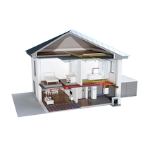 German Weineng floor heating system natural gas heating system five-layer oxygen barrier floor heating pipe deposit