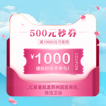500 for 1000 coupons use over 10000 yuan hot sale flash sale does not participate (limited to Hengjie brand)