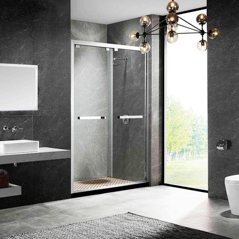 Morn Eliza shower room customised with a typeface integral make-up room Safe explosion proof dry and wet partition tempered glass