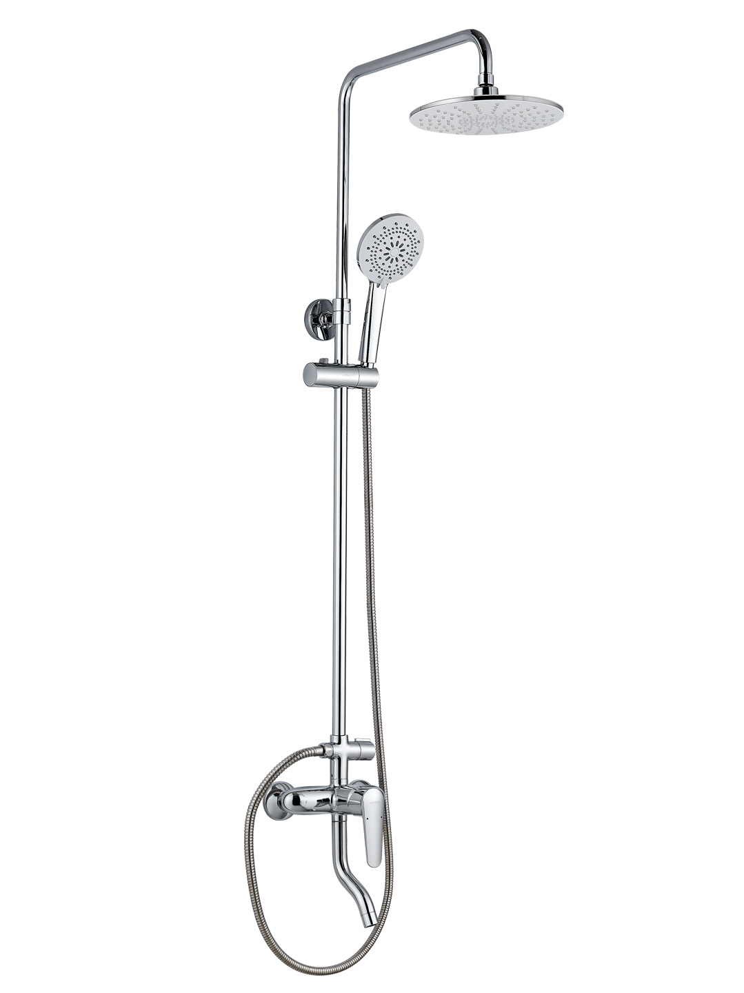 The nine-pastoral thermostatic shower head is