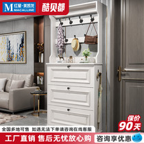 Kubedu American ultra-thin tipping shoe cabinet for home entrance new 2024 hot model entry entrance cabinet integrated shoe rack