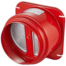Submarine kitchen flue check valve range hood special fireproof check valve one-way valve
