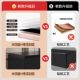 Saint Baiyu Black Floor-Standing Tv Cabinet for Living Room, Light Luxury and High-End Solid Wood Floor Cabinet, Modern Minimalist Tv Cabinet