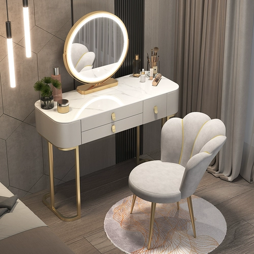 Элитный туалетный столик, современная и минималистичная система хранения для спальни