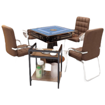 Yiqimei mahjong chair chess and card room special chair high backrest comfortable mahjong table mahjong hall playing mahjong machine stool