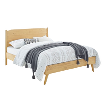 Ximengbao furniture childrens 1 2 1 35 1 5 1 8 meter bed American solid wood pine bed global travel