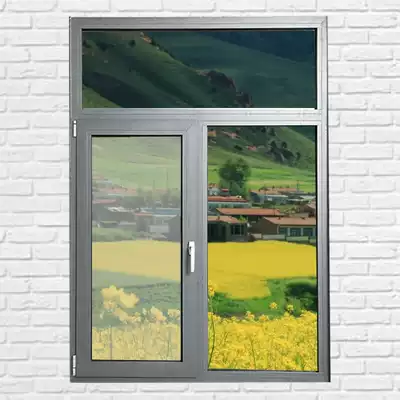 Sruezhe aluminum alloy open window 110 Series open fan modern simple fashion retro style can be customized open fan