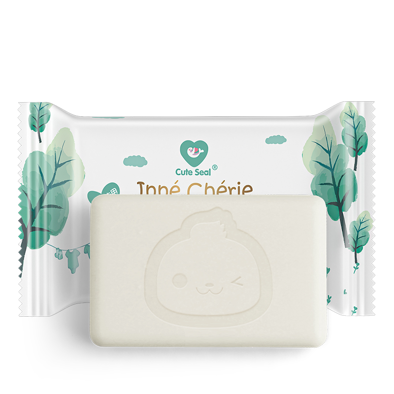 Little Meng Xio born sweet baby baby plant enzyme laundry soap baby wash clothes removal stain bb soap single pack