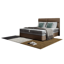 Sofia Mojito 7-piece leather bed mattress table and four chair combination package