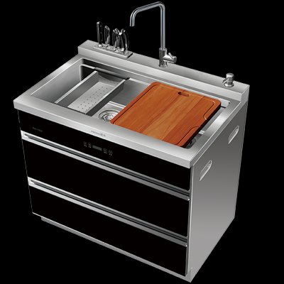 Beauty and large integrated sink Disinfection Cabinet All-in-one Household Healthy Living store Tongan MJS-905X-Taobao