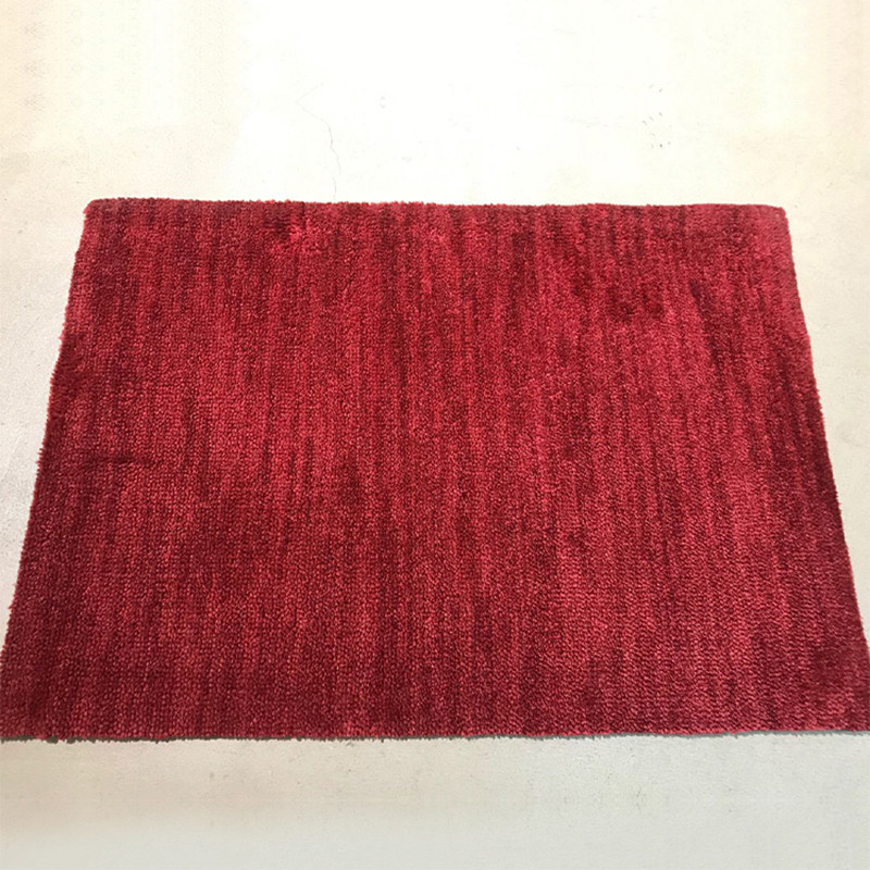 IN HOUSE dyeable polyester ground mat (to the shop self-mention) pure colour door hall Dressing Room Mat Minimalist fashion