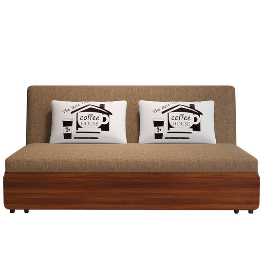 GREMOR-sofá cama plegable de doble uso, Almacenamiento multifuncional, sala de estar telescópica, push-pull, Internet, celebridad, sofá individual doble