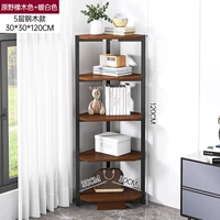 5 этаж] Цвет дикий дуб + черный каркас 30*30*120