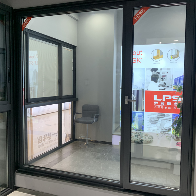 Ropskine Full House Non-Marked Custom Heavy Duty Broken Bridge Aluminum Glass Balcony Indoor Viewing Window Casement Window-Taobao