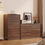 Комод для спальни Esmei, шкаф для хранения в гостиной, шкаф для хранения у стены, прикроватная тумбочка для главной спальни, шкаф с девятью ящиками, комод с каркасом из цельного дерева