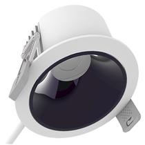 Bull T04 deep anti-glare wall washer nickel color 55° recessed downlight 7W suitable for opening 75mm