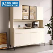 Aojing sideboard and wine cabinet integrated wall-mounted household ecological board cabinet high-end living room storage cabinet