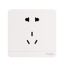 Schneider Changyi series white socket panel switch panel wall socket five-hole E83426 (self-pickup)
