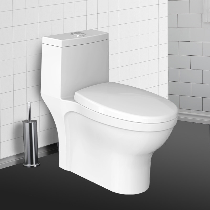 Nine Pastoral Bathroom Toilet Big Flushing Power Home Dressing Room Deodorized Ceramic Seat Poop Adult Pumped Siphon Toilet Bowl