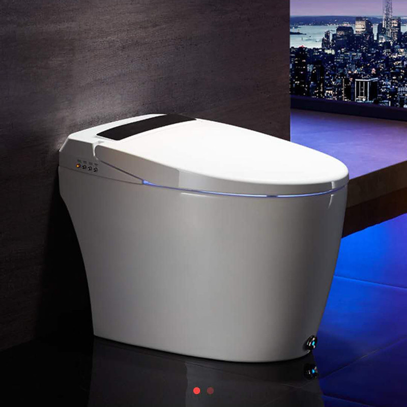 Huida Bathroom Intelligent Integrated Home Type Fully Automatic Super Whirlpool Toilet HDE3007TA-North Chen Mall