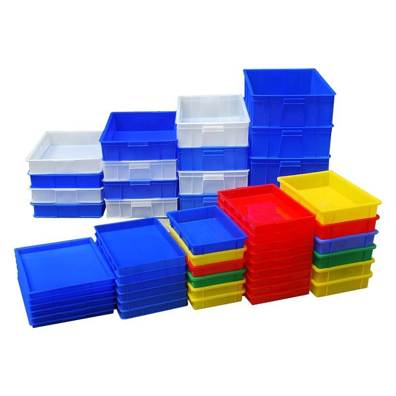 Thickened Clothing Fish Basket Fruit weekly turn box square pan shallow basket frame Sub plastic frame Rectangular Basket glue frame