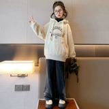 Осенняя весенняя толстовка, весенний флисовый демисезонный детский комплект, подходит для подростков