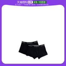 Hong Kong Direct Mail VERSACE Men Black LOGO Flat Corner Pants Two Suits AU04021-AC00058-A