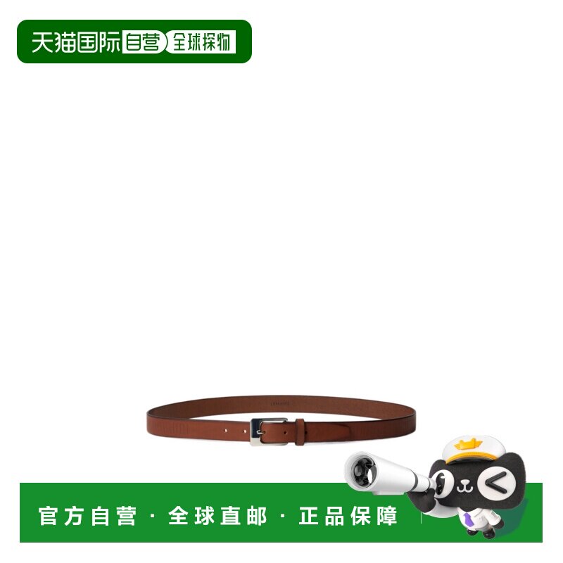 LEMAIRE Women's Belt BE0004LL132BR462 SS2026 Brown Pin Buckle Belt