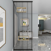 Nordic screen room living room restaurant bar entry door porch partition wall iron decoration simple creative hollow