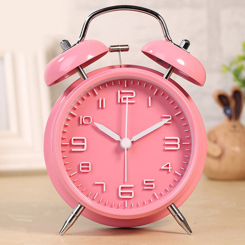 Alarm clock Student bed artifact Bedroom bed head Children's small electronic watch Girl clock Male simple time clock