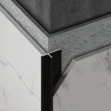 Алюминиевый сплав справа -Корт Край Край Янгцзяо Бай Бьян Биан Биан Биан Биан Биан Бейн Бегония угловой плитка Пресс Пресс Блэк -Бар