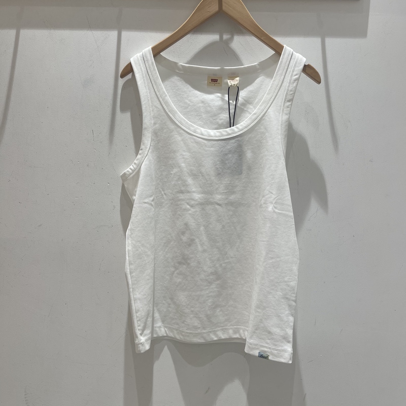 Levis Genuine 2026 New Model White Pure Cotton Men's Vest 003Lc-0000 003Lc0000